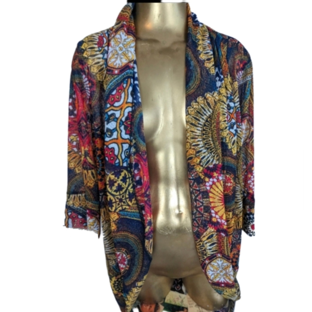 Multiples Bohemian Bold Patterns Bright Cors Card… - image 1